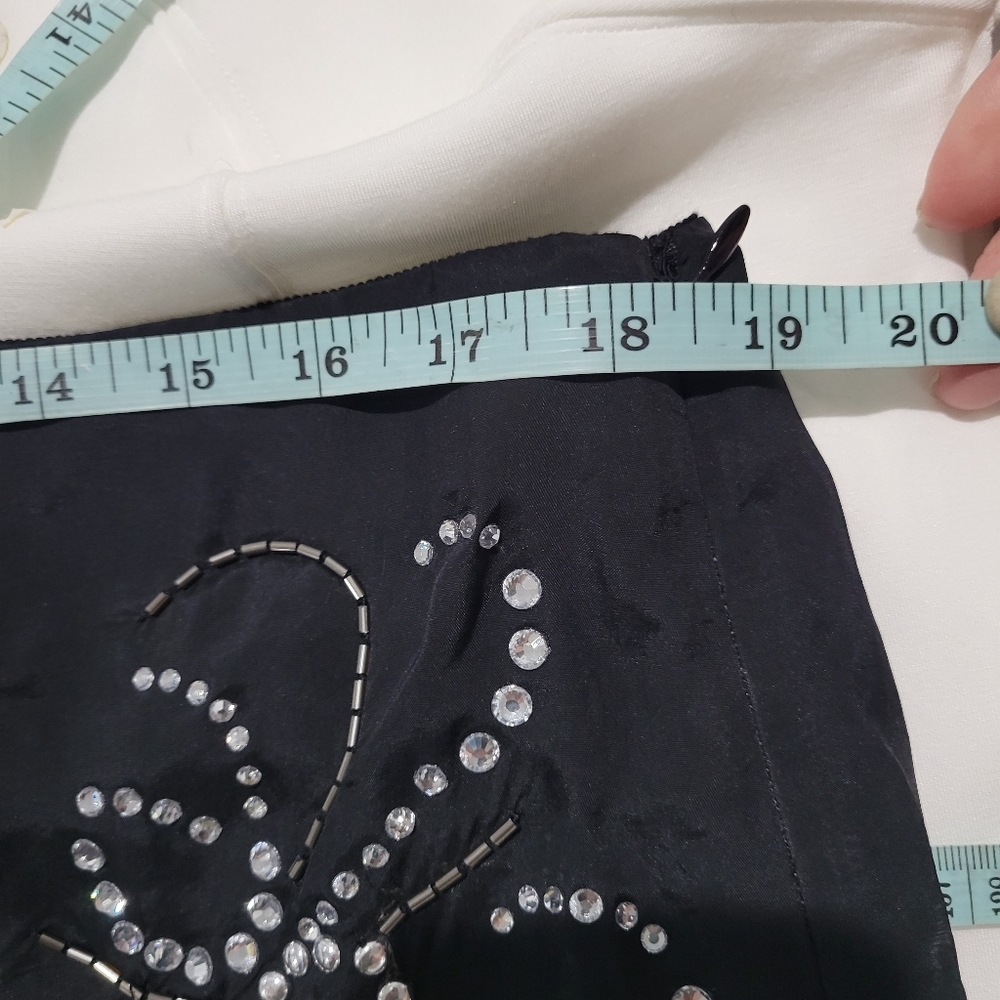 J. Crew Collection Embellished Crystal Slip Skirt CF754 - Picture 12 of 12